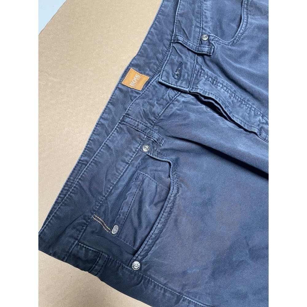Boss Orange Jeans Mens 38x30 Blue Medium Wash Straight Leg Denim Pants